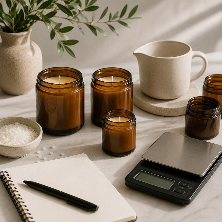 How much wax does your candle jar need