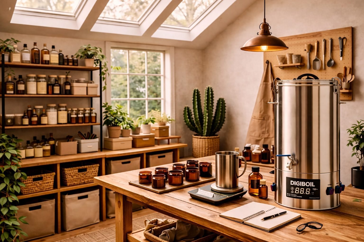 Inside the Six Figure Wick studio